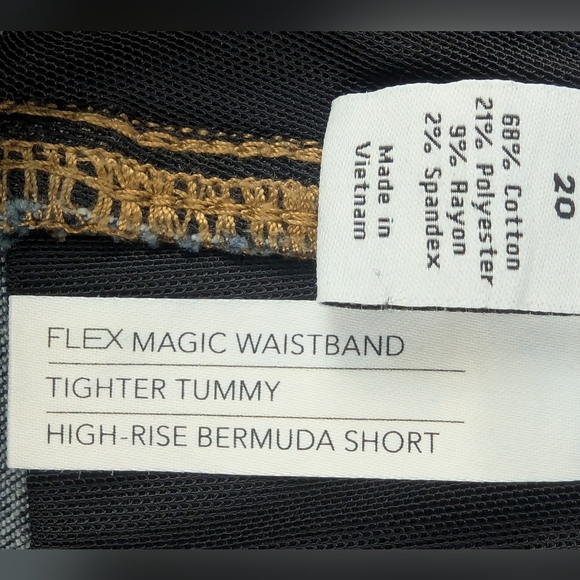 Lane Bryant Indigo Jean Shorts - Picture 6 of 10